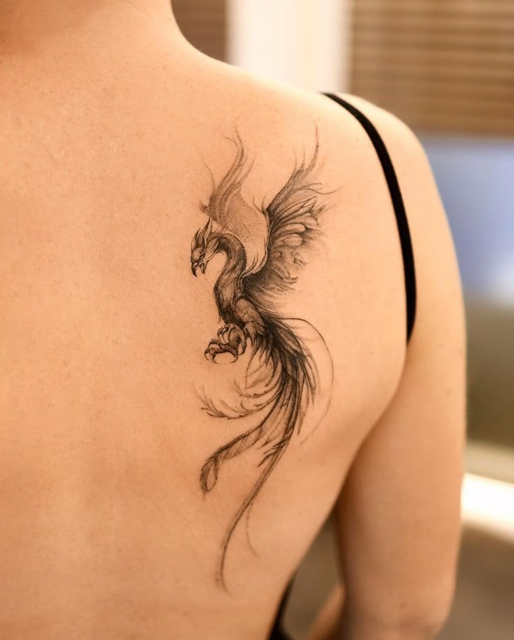 image AI Ink All Phoenix Tattoo Design Ideas from Pinterest